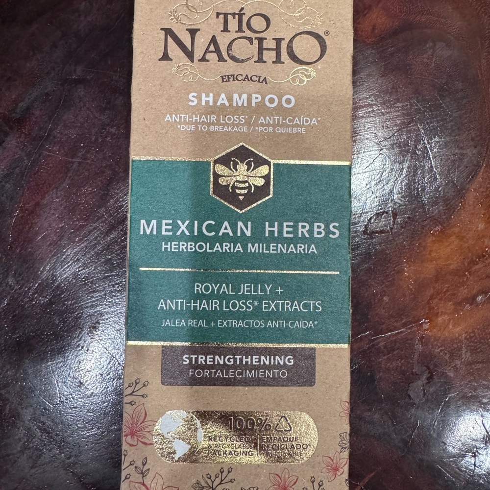 Tío Nacho Shampoo with Mexican Herbs - Anti-hair loss